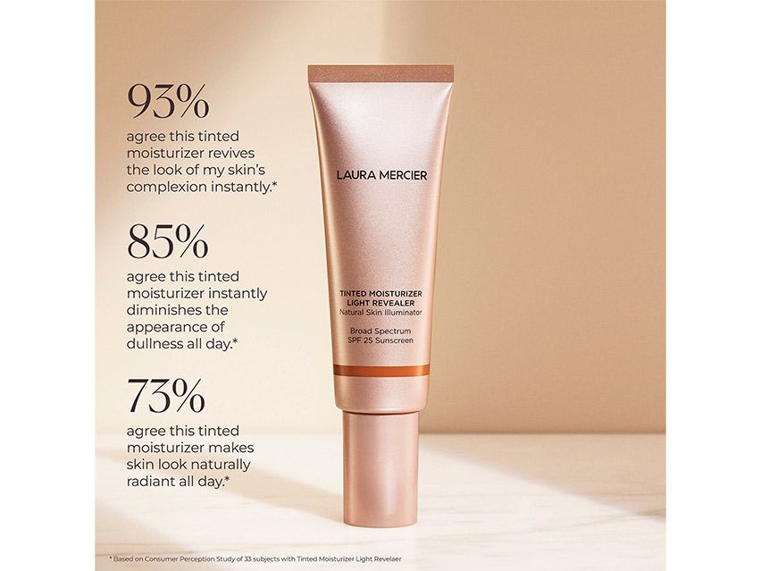 Laura Mercier Tinted Moisturizer Light Revealer Natural Skin Illuminator SPF 25
