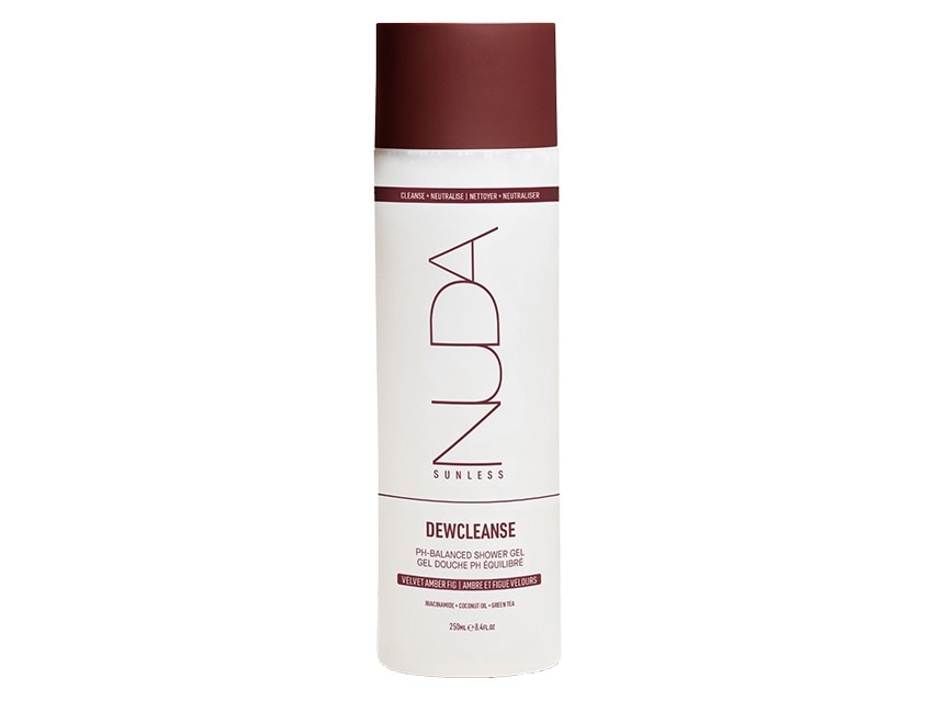NUDA Sunless DewCleanse PH Balanced Shower Gel