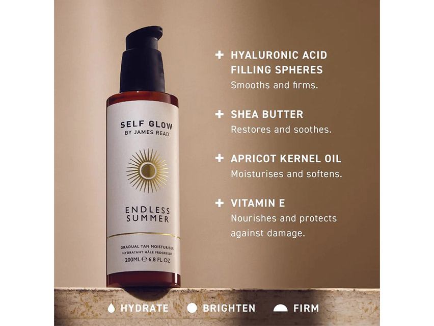 Self Glow by James Read Endless Summer Gradual Tan Moisturiser