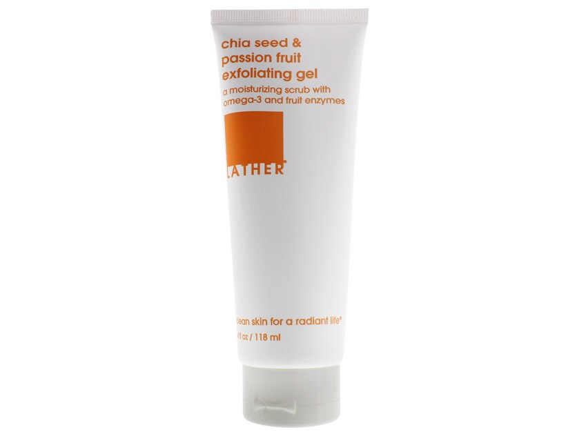 LATHER Chia Seed & Passion Fruit Exfoliating Gel