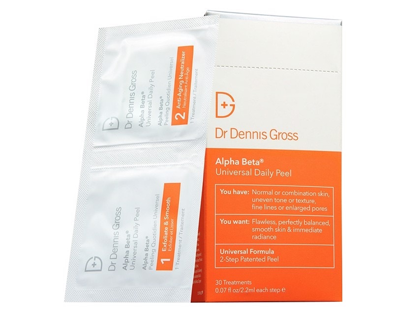 Shop Dr Dennis Gross Skincare Original Formula Alpha Beta Peel 30 Packettes At Lovelyskin Com
