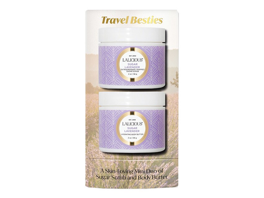 LALICIOUS Travel Besties Mini Duo - Sugar Lavender