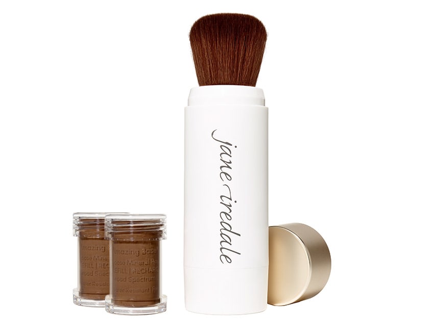 jane iredale Amazing Base Loose Mineral Powder SPF 20 Refillable Brush - Cocoa