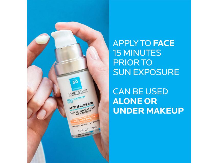 La Roche-Posay Anthelios AOX Daily Antioxidant Serum with Sunscreen SPF 50