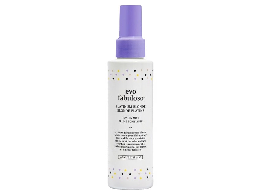 evo fabuloso Platinum Blonde Toning Mist