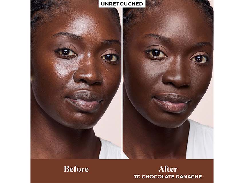 Laura Mercier Real Flawless Feather Matte Powder Foundation - 7C Chocolate Ganache