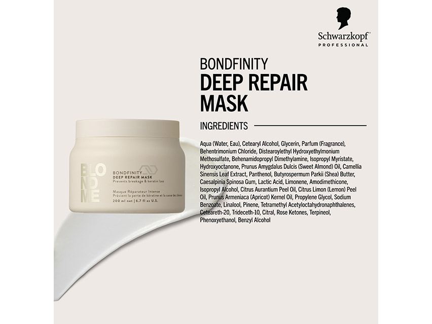 Schwarzkopf BlondMe Bondfinity Deep Repair Mask