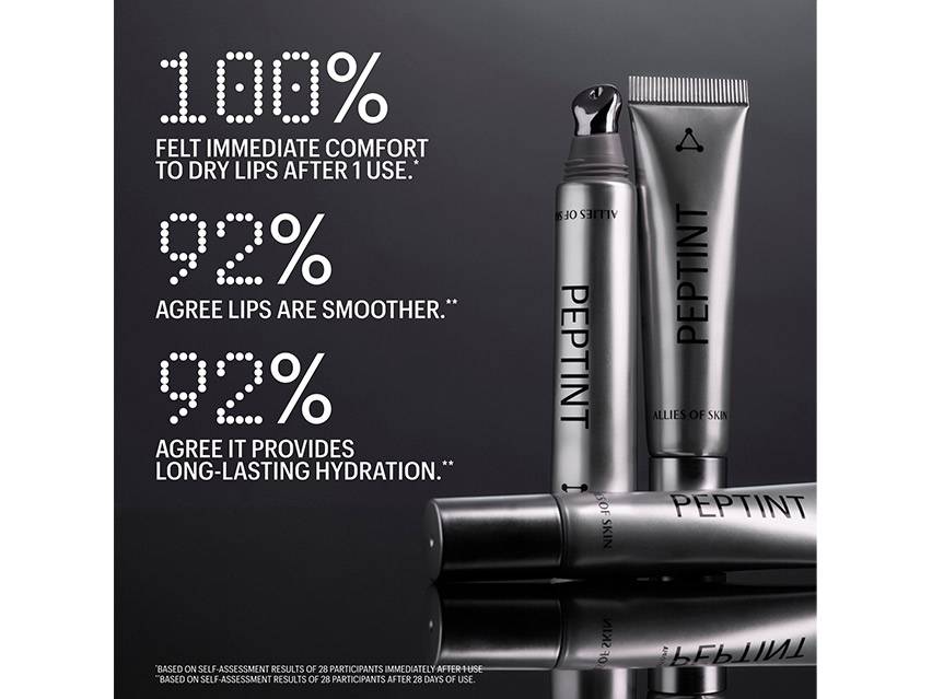 Allies of Skin Peptint Tripeptide and Goji Cells Plumping Lip Treatment