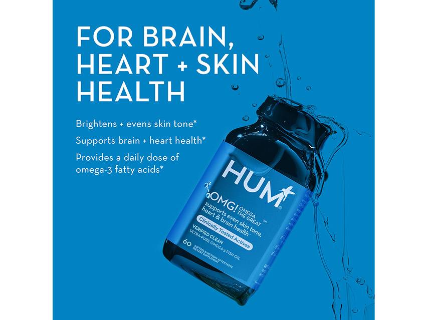 HUM Nutrition OMG! Omega the Great Dietary Supplement