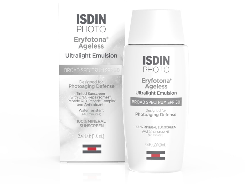 ISDIN Eryfotona Ageless Ultralight Tinted Mineral SPF 50 Sunscreen