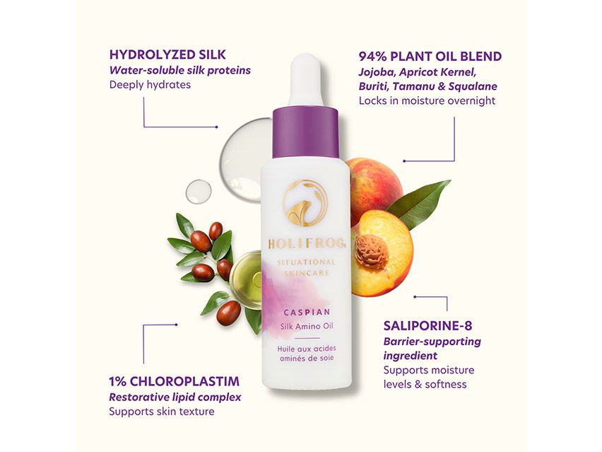 Holifrog Caspian Restorative Silk Amino Face Oil