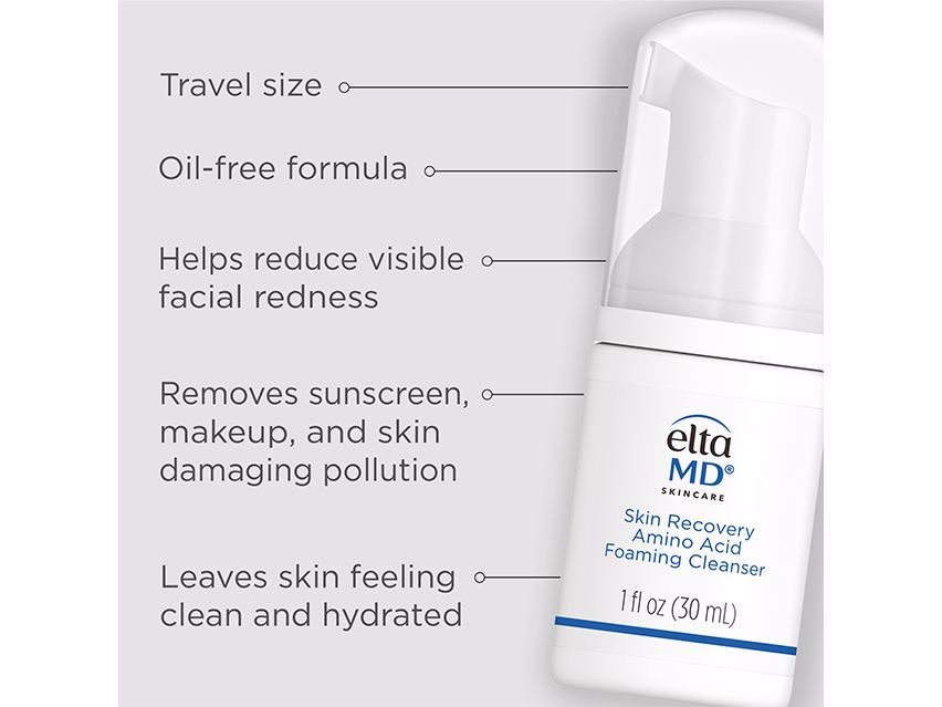 EltaMD Skin Recovery Amino Acid Foaming Cleanser - 1 oz