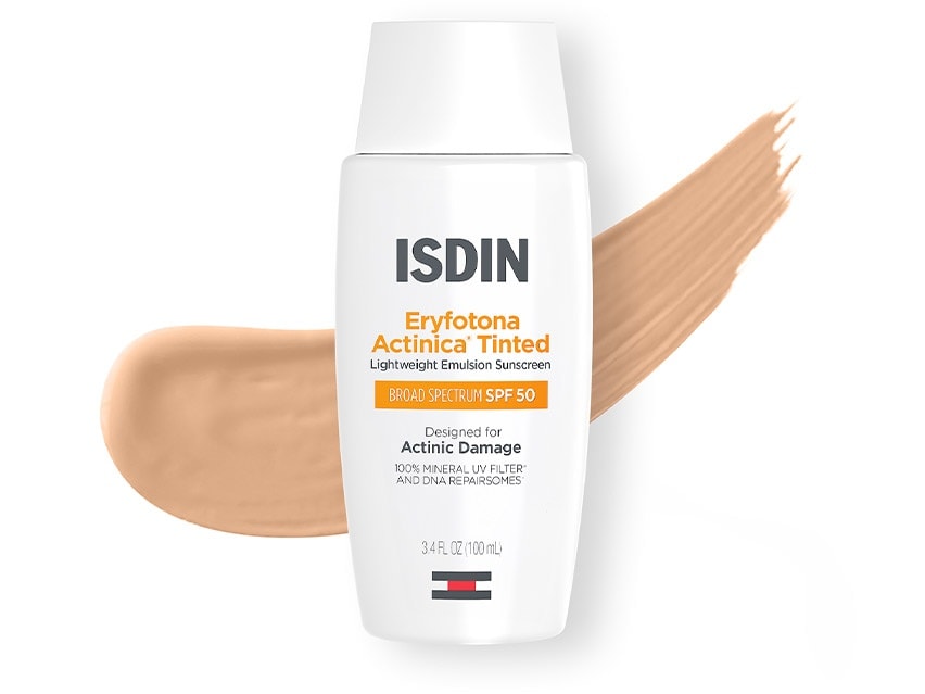 ISDIN Photo Eryfotona Actinica Tinted Daily Lightweight Mineral SPF 50 Sunscreen