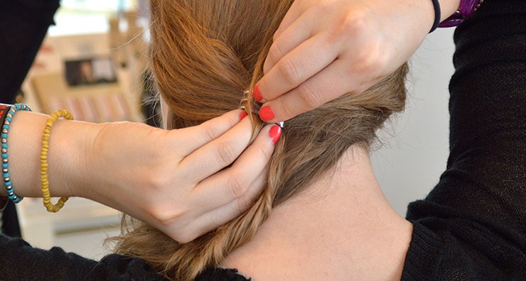 Trend Testers: Messy Hair Bun How-To | LovelySkin™