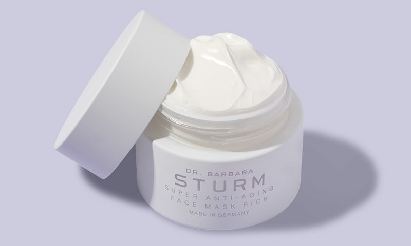 Open product jar showing creamy texture