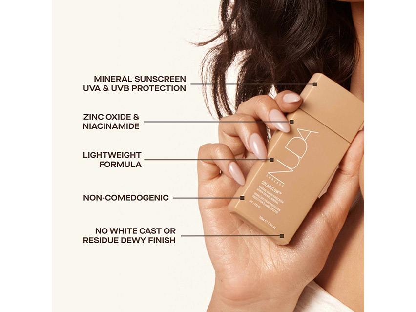 NUDA Sunless Solarglow Mineral Serum Sunscreen SPF 30