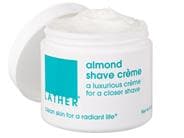 LATHER Almond Shave Crème - 4 oz