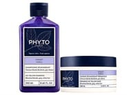 PHYTO Purple No Yellow Shampoo &amp; No Yellow Repair Mask