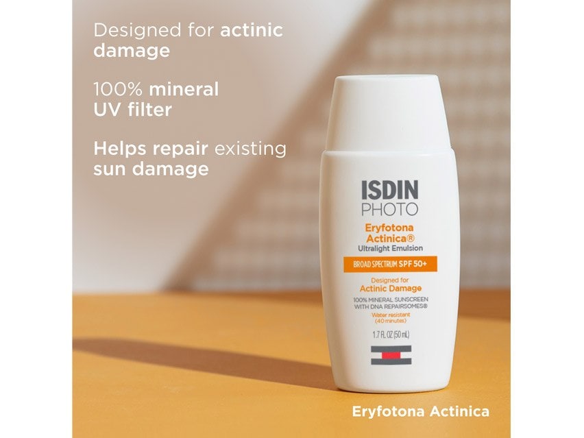 ISDIN Photo Eryfotona Actinica Daily Lightweight Mineral SPF 50+ Sunscreen