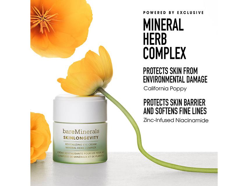 bareMinerals Skinlongevity Revitalizing Eye Cream