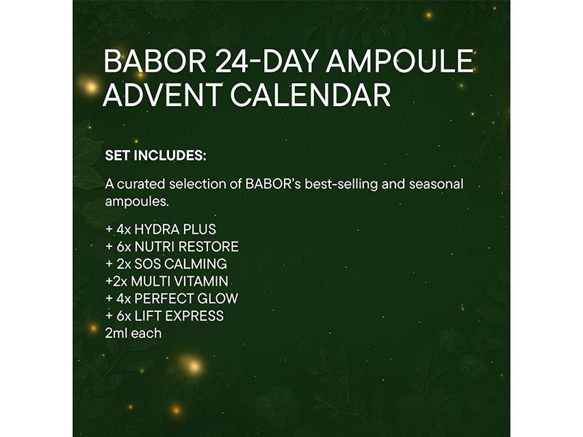 BABOR Advent Calendar 2025 - Limited Edition