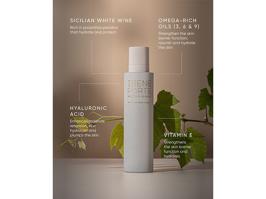 Irene Forte White Wine Body Cream