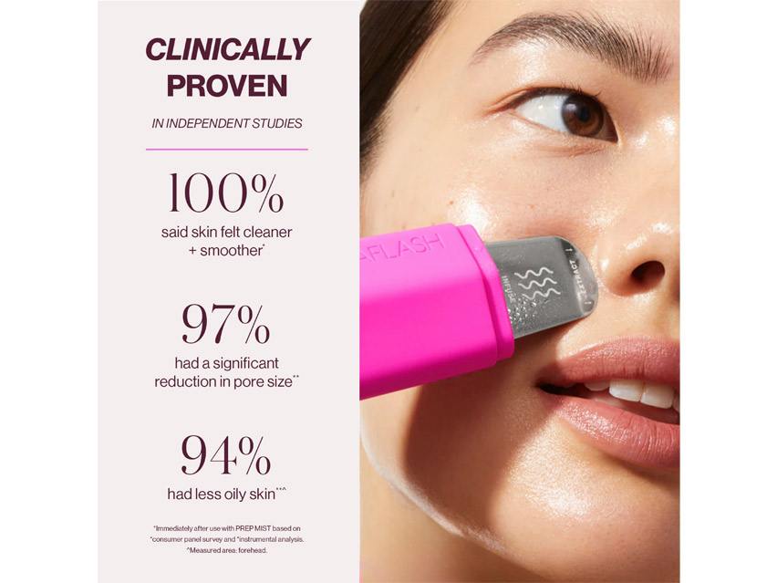 DERMAFLASH DERMAPORE+ Ultrasonic Pore Extractor &amp; Skincare Infuser