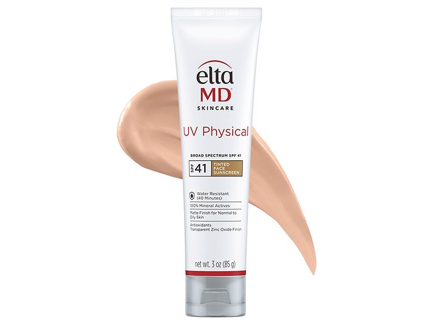 EltaMD UV Physical Broad Spectrum SPF 41 Lightly Tinted Mineral Sunscreen