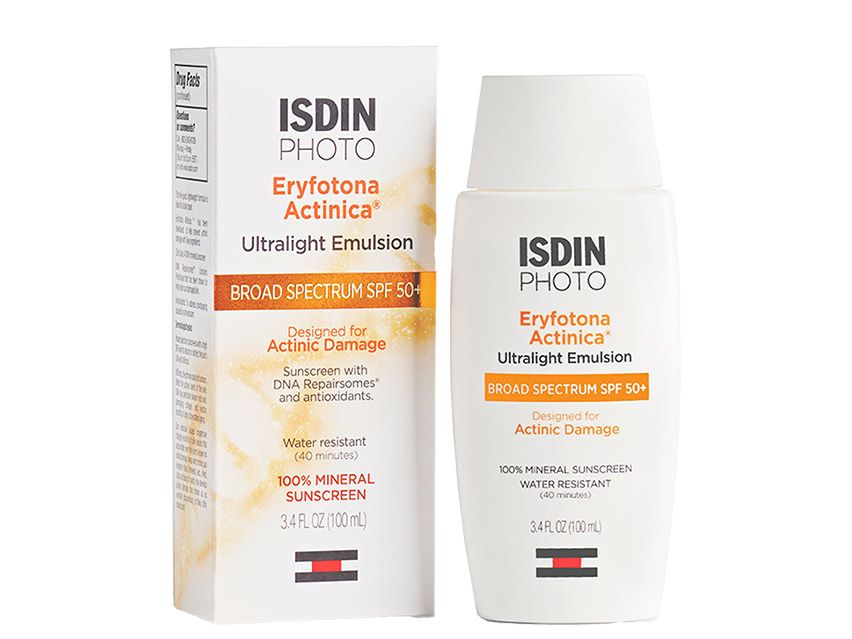 ISDIN Eryfotona Actinica Daily Lightweight Mineral SPF 50+ Sunscreen - 1.7 fl oz