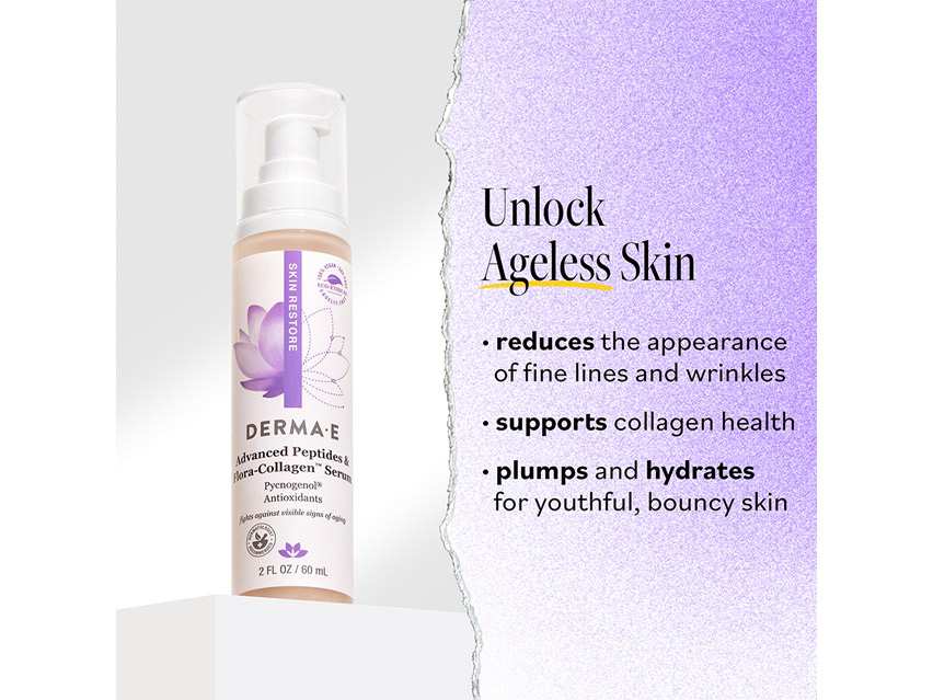 derma e Skin Restore Advanced Peptides &amp; Collagen Serum