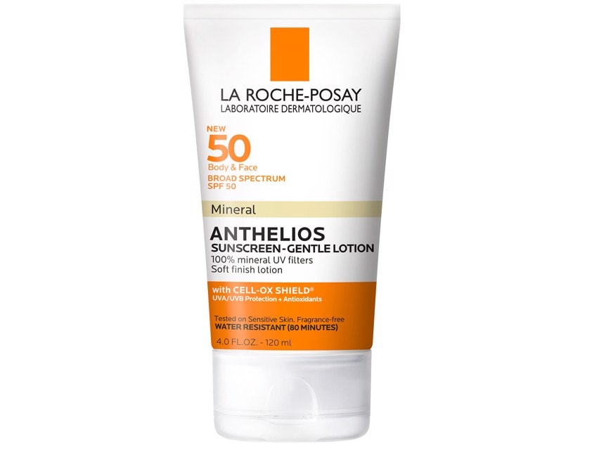La Roche-Posay Anthelios Mineral Gentle Sunscreen Lotion SPF 50 - 4 oz