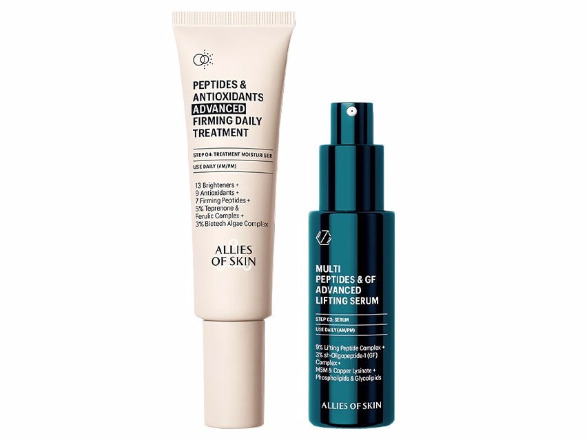 Allies of Skin Advanced Growth Factor Lifting Serum & Moisturizer Duo