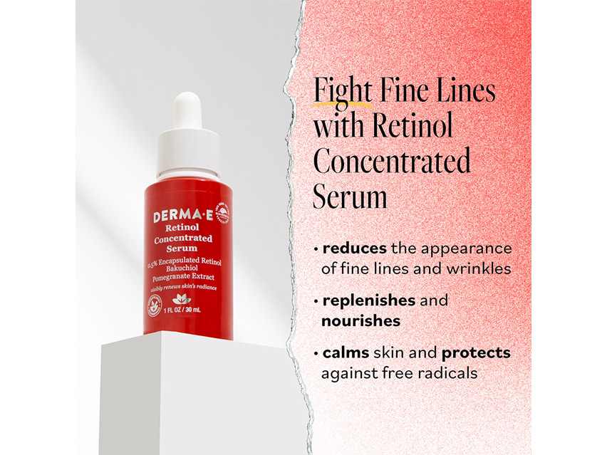 derma e Retinol Concentrated Serum
