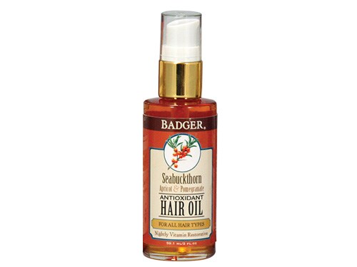 Badger Seabuckthorn Hair Oil for All Hair Types