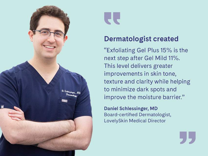 LovelySkin LUXE Exfoliating Gel Plus 15%