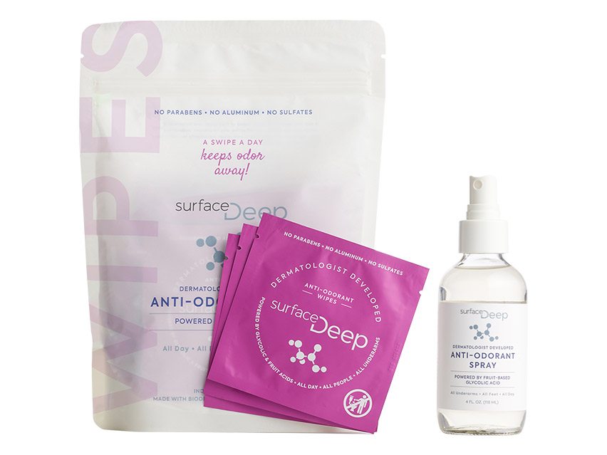 Surface Deep Anti-Odorant Wipes &amp; Spray Duo