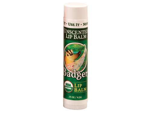 Badger Unscented Lip Balm Stick