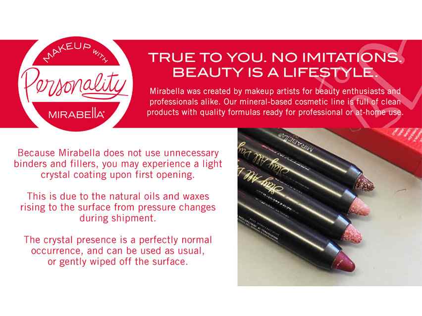 Mirabella Stay All Day Velvet Lip Pencil