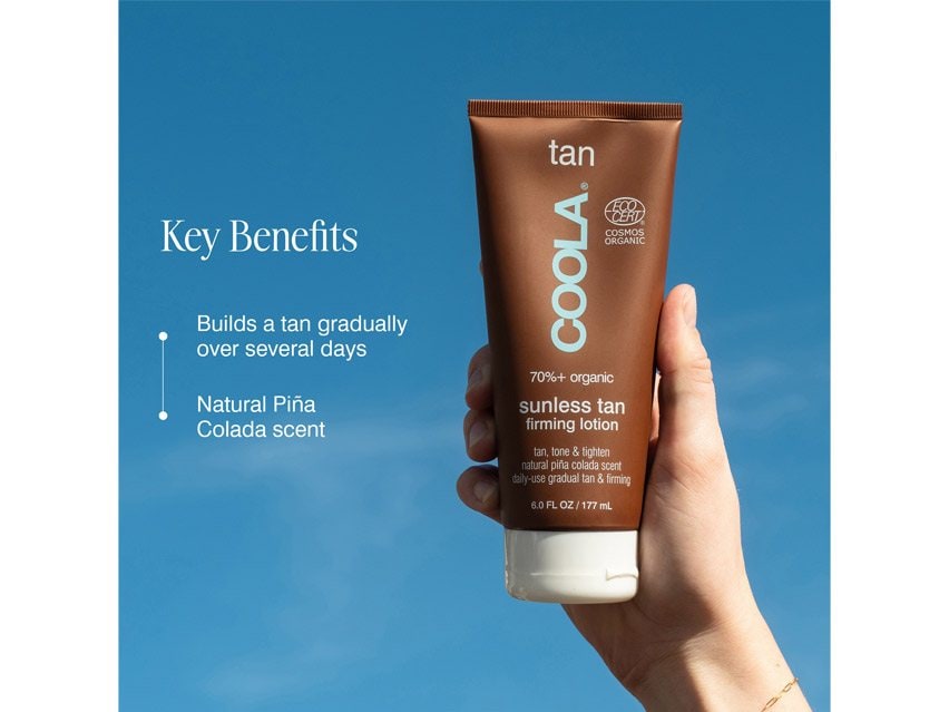 COOLA Organic Gradual Sunless Tan Firming Lotion