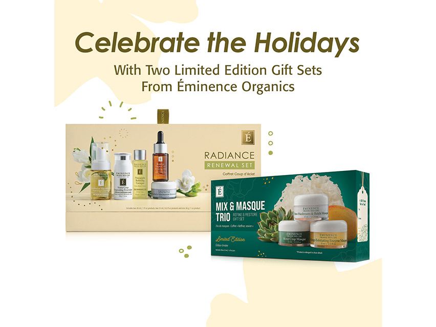 Eminence Organics Mix &amp; Masque Trio: Refine &amp; Restore Set Limited Edition