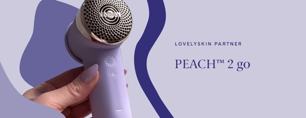 FOREO PEACH 2 go Travel IPL Hair Removal Device