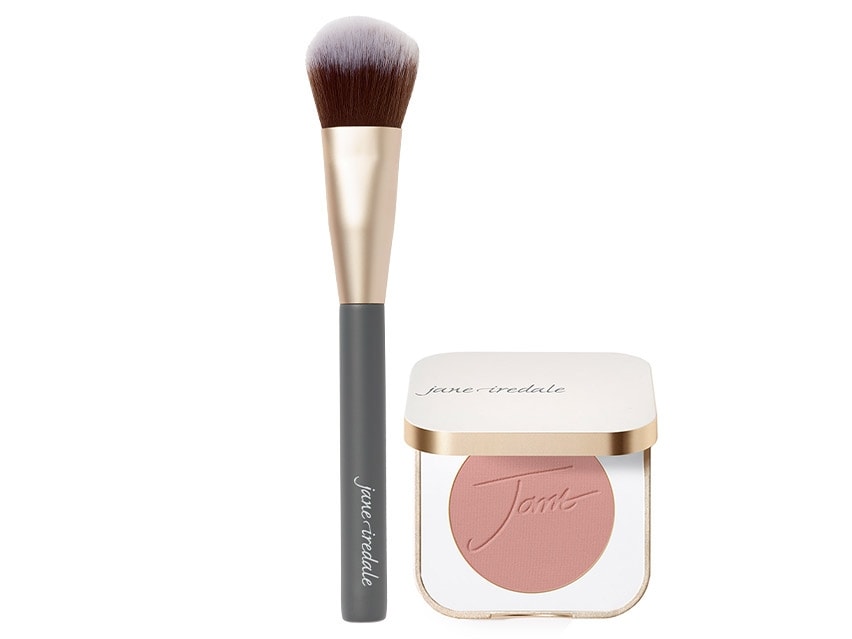 jane iredale PurePressed Blush and Cheek Brush duo