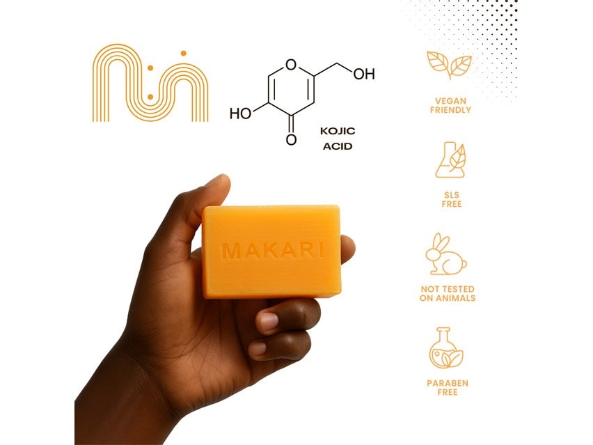 Makari Kojic Acid Dark Spot Remover Exfoliating Soap