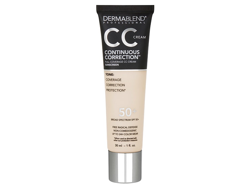 Dermablend Continuous Correction Tone-Evening CC Cream Foundation SPF 50+ - 10N Fair 1