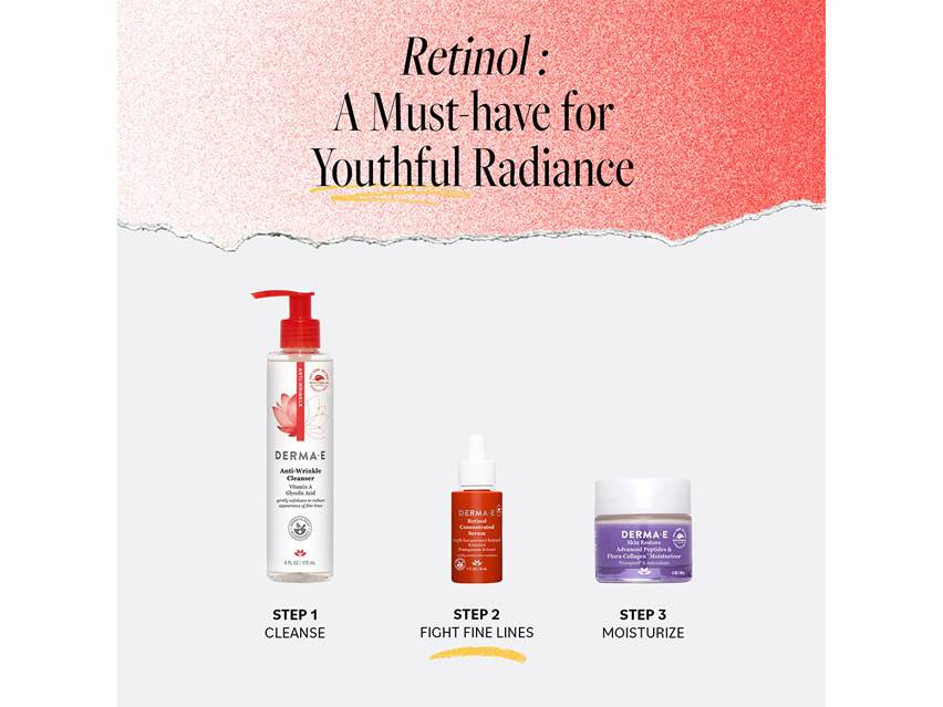 derma e Retinol Concentrated Serum