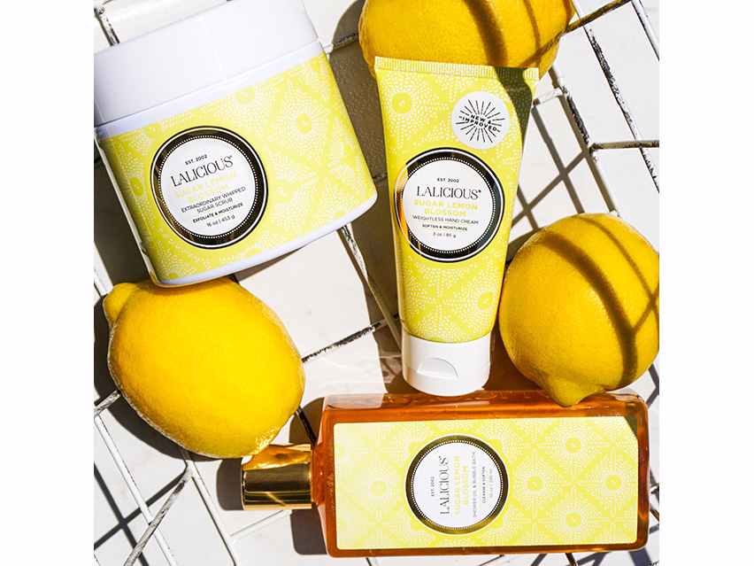 LALICIOUS Shower Oil & Bubble Bath - Sugar Lemon Blossom