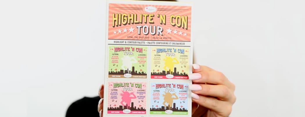 theBalm Highlite 'N Con Tour Palette