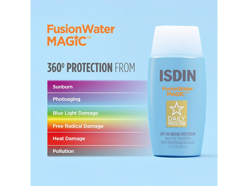 ISDIN Fusion Water Magic Broad Spectrum SPF 40 Duo