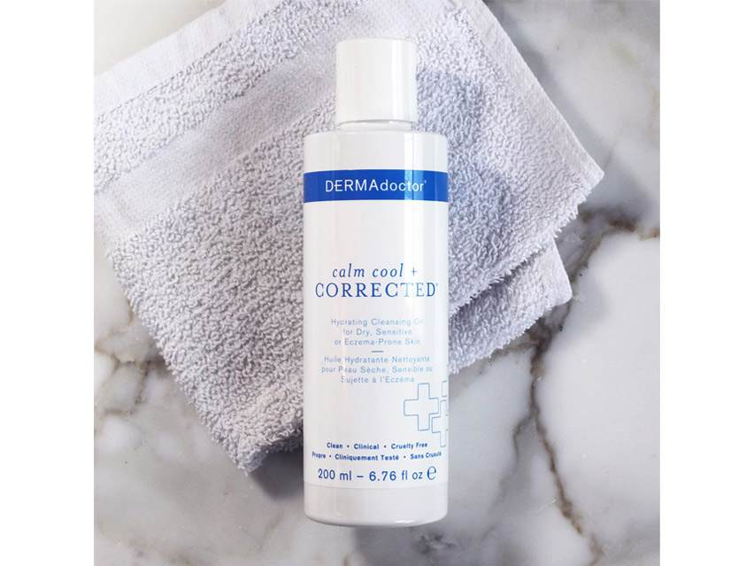 DERMAdoctor Calm Cool + Corrected Hydrating Cleansing Oil