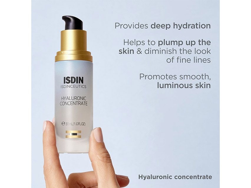 ISDIN Isdinceutics Hyaluronic Concentrate Hydrating Hyaluronic Acid Serum